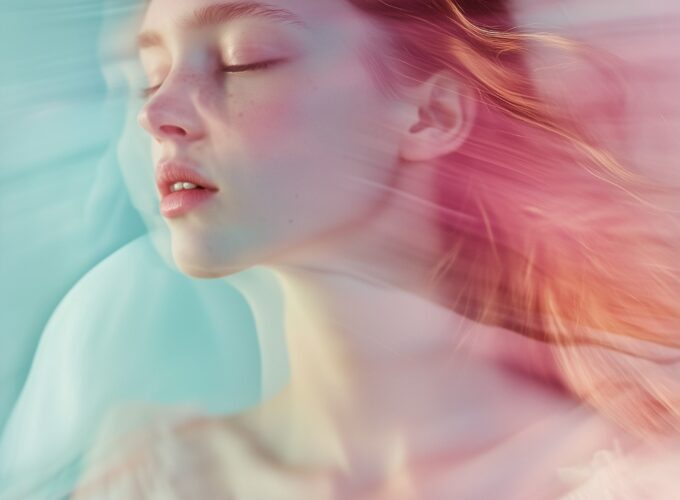 Serene Portrait of a Young Woman