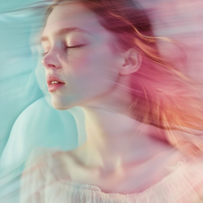 Serene Portrait of a Young Woman